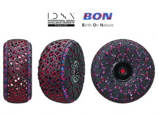 BON, el neumático concept de Kumho impreso en 3D