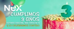 TERCER ANIVERSARIO NEX