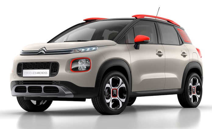 Los neumáticos Hankook ya equipan de serie el nuevo Citroën C3 Aircross.