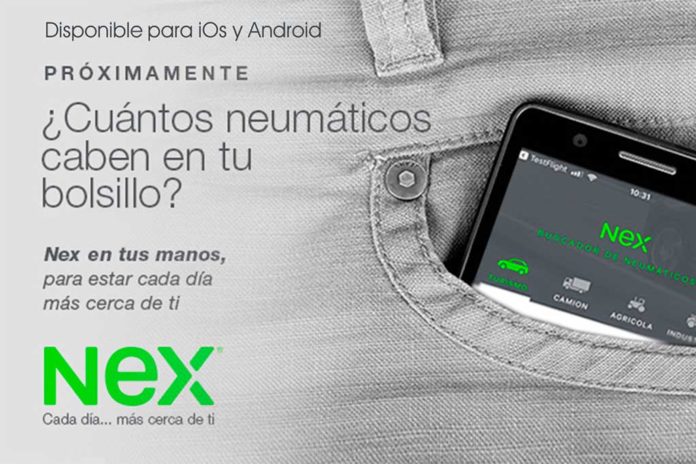 NEX lanza nueva app