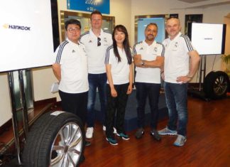 Hankook y el Real Madrid.