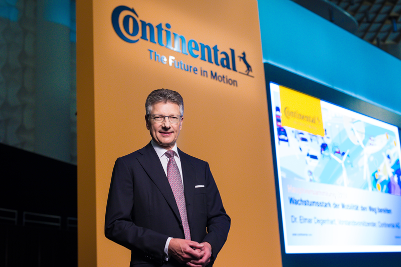 Elmar Degenhar, director general de Continental AG.