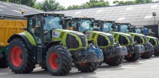 Neumáticos agrícolas Vredestein en tractores Class
