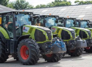 Neumáticos agrícolas Vredestein en tractores Class