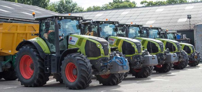 Neumáticos agrícolas Vredestein en tractores Class