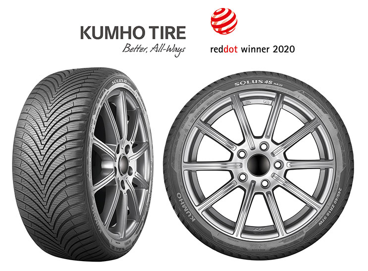 NEUMÁTICO KUMHO SOLUS 4S HA32 215 45 R17 91V TODAS LAS ESTACIONES TL M