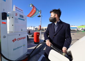 Cepsa y Redexis ponen en marcha su segunda estación de repostaje de GNV en Zaragoza