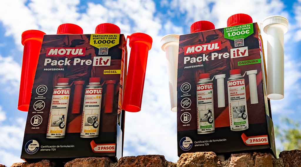 MOTUL Pack de aditivos limpiadores pre inspección técnica PRE-ITV DIESEL  110518