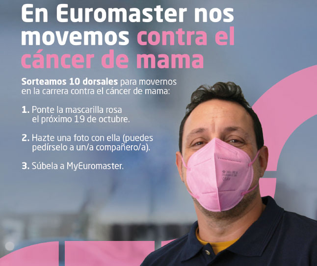 Euromaster lucha contra cáncer de mama