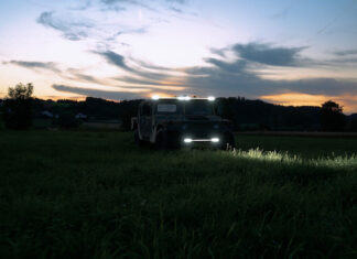OSRAM Lightbar VX1000-CB SM application picture