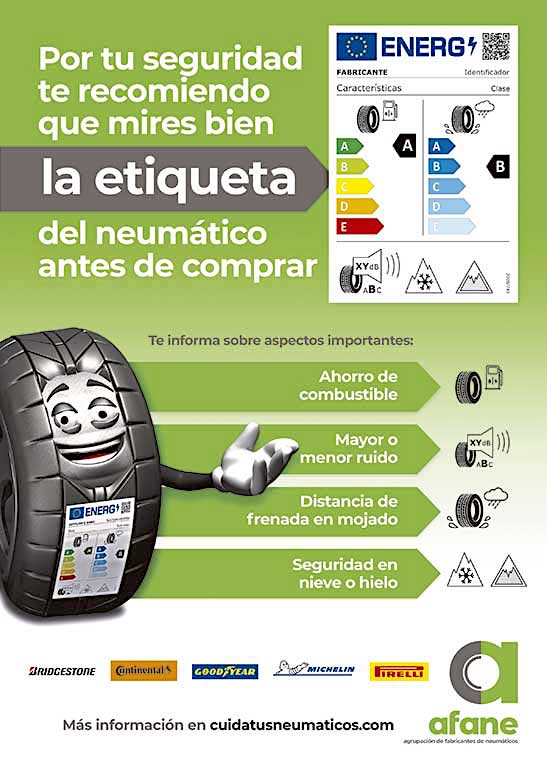 etiquetado de neumáticos