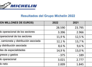 Michelin cuentas 2022
