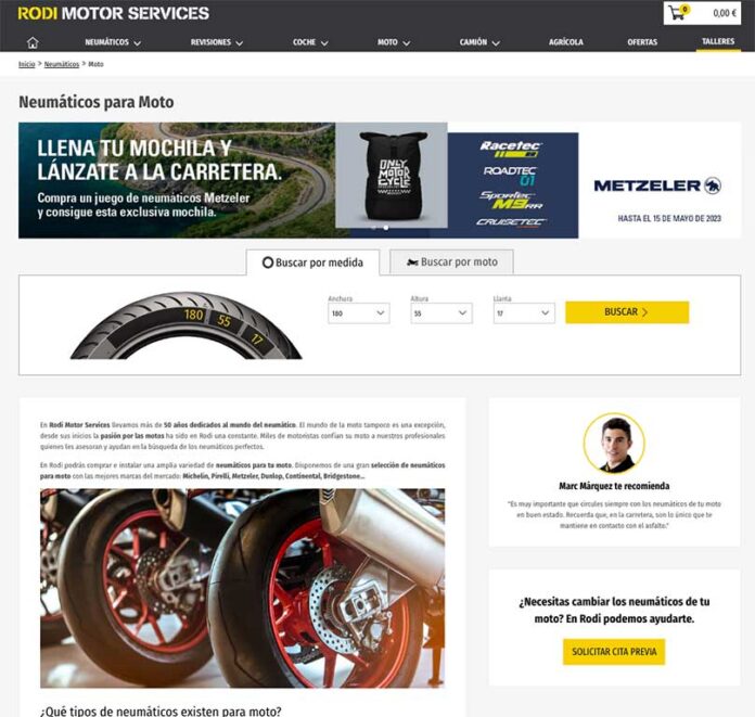 Rodi web moto