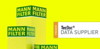 MANN-FILTER, galardonado "Premier Data Supplier" por TecAlliance