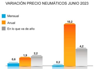 ADINE precio neumáticos junio