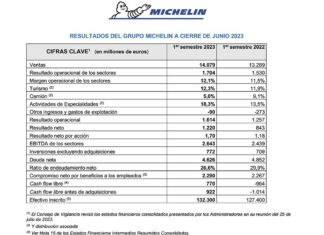 Grupo Michelin gana