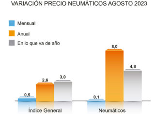 ADINE precio neumáticos agosto 2023