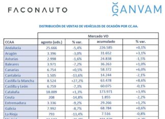 Mercado español vehículos segunda mano