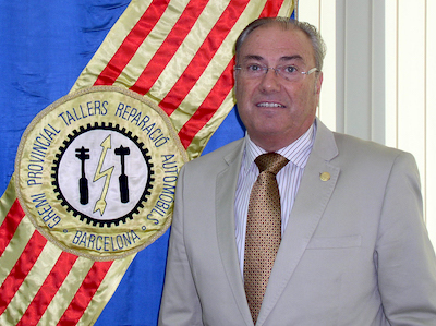 El presidente del Gremi de Tallers, Celso Besolí.