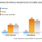 ADINE precio neumáticos octubre