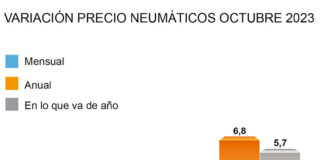 ADINE precio neumáticos octubre