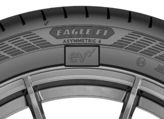 Goodyear logotipo EV-Ready