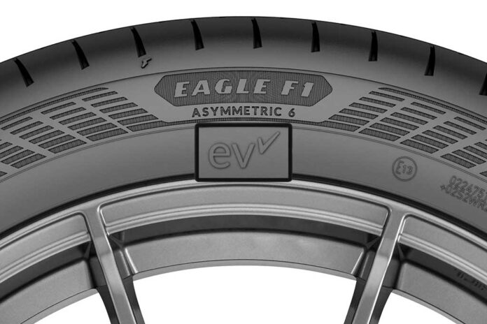 Goodyear logotipo EV-Ready