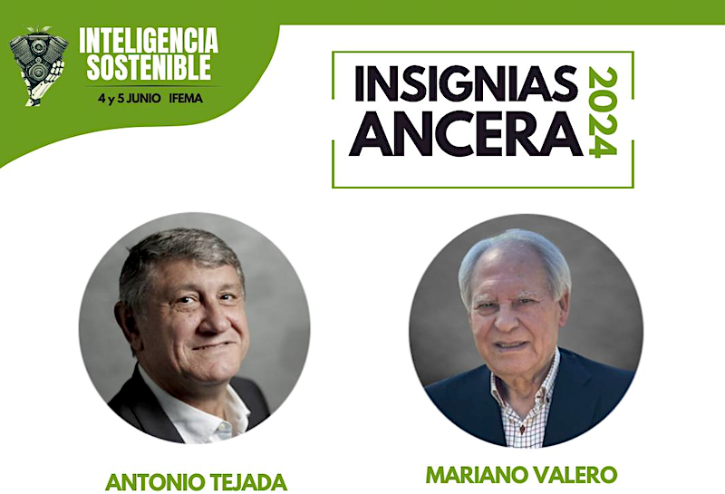 Antonio Tejada y Mariano Valero, Insignias de ANCERA 2024