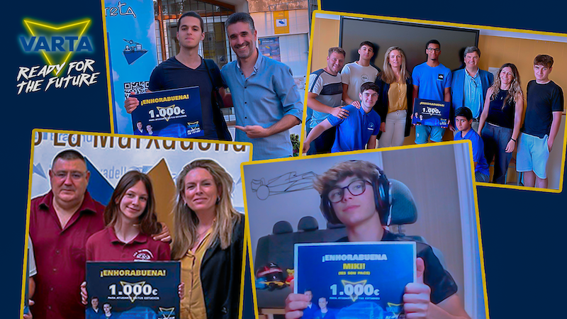 VARTA entrega las becas READY FOR THE FUTURE 2024