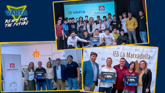 VARTA entrega las becas READY FOR THE FUTURE 2024