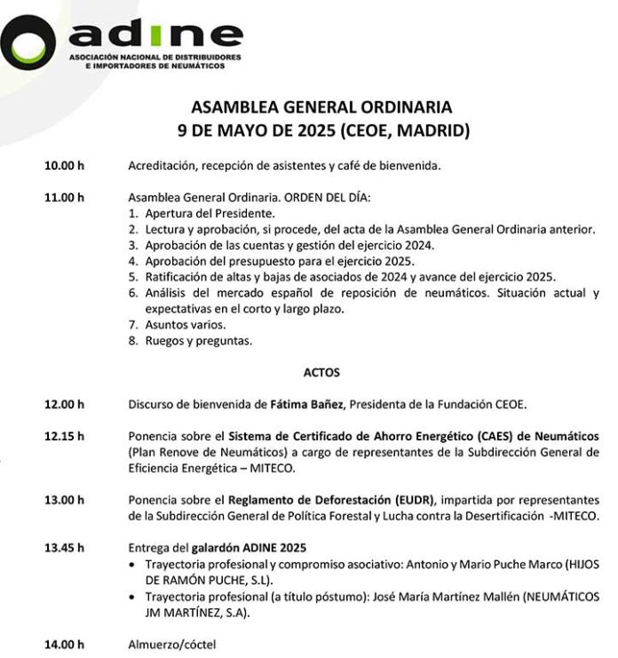 ADINE Asamblea CAES