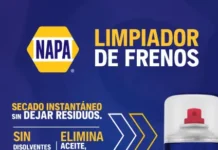 Limpiador de frenos NAPA
