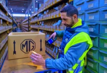 MG España almacén de recambios