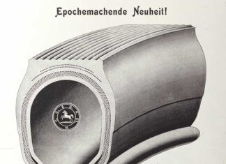 Continental primer neumático dibujo