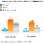 ADINE precio neumáticos mayo