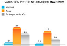 ADINE precio neumáticos mayo