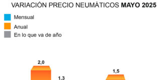 ADINE precio neumáticos mayo
