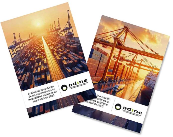 importaciones neumáticos Asia abril 2025