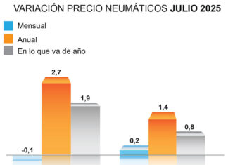 ADINE precio neumáticos julio