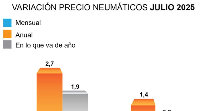 ADINE precio neumáticos julio