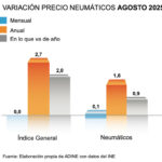 ADINE precio neumáticos agosto