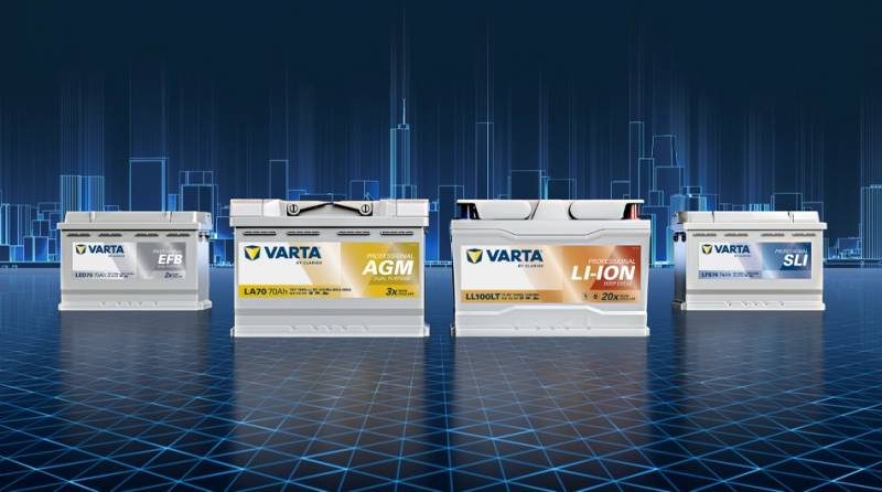 VARTA amplía su gama AGM y EFB para turismos y camiones