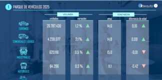 Madrid y la Comunidad Valenciana, únicas regiones que rejuvenecieron su parque en 2025