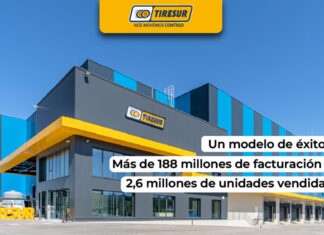Grupo AM-Tiresur superó los 188 millones de euros de facturación en 2025 con 2,6 millones de neumáticos vendidos Grupo AM-Tiresur 2025