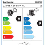 Continental etiqueta