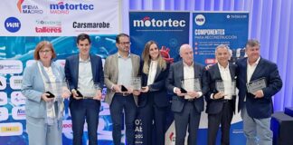 Motortec acoge la entrega de los Premios Personajes de la Posventa