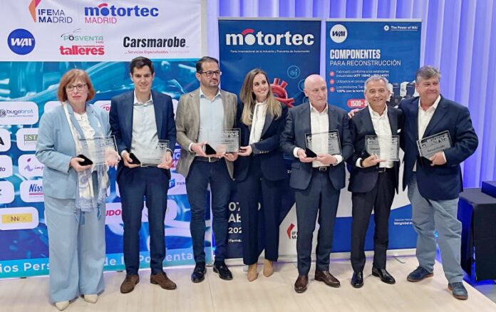 Motortec acoge la entrega de los Premios Personajes de la Posventa