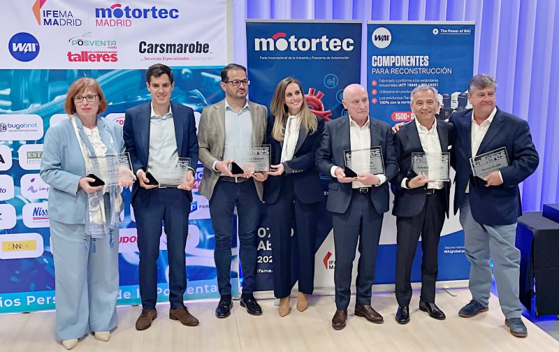 Motortec acoge la entrega de los Premios Personajes de la Posventa