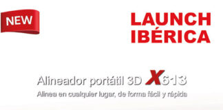 Launch alineador 3D X613