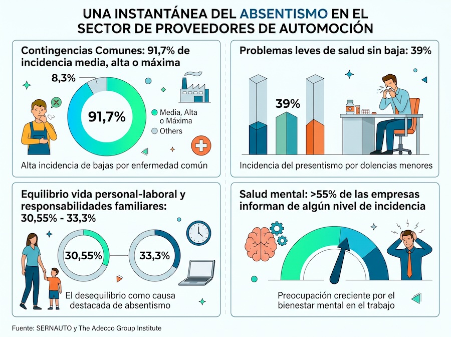 absentismo sernauto